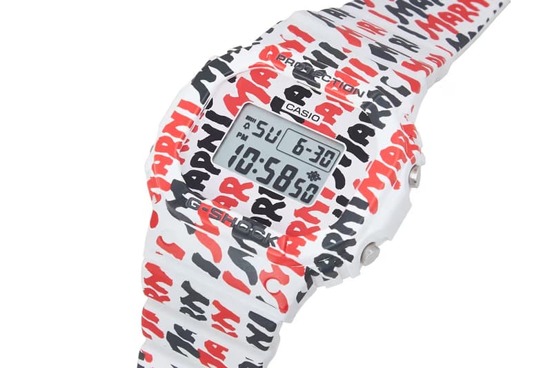 Marni 攜手 G-Shock 推出全新聯名錶款