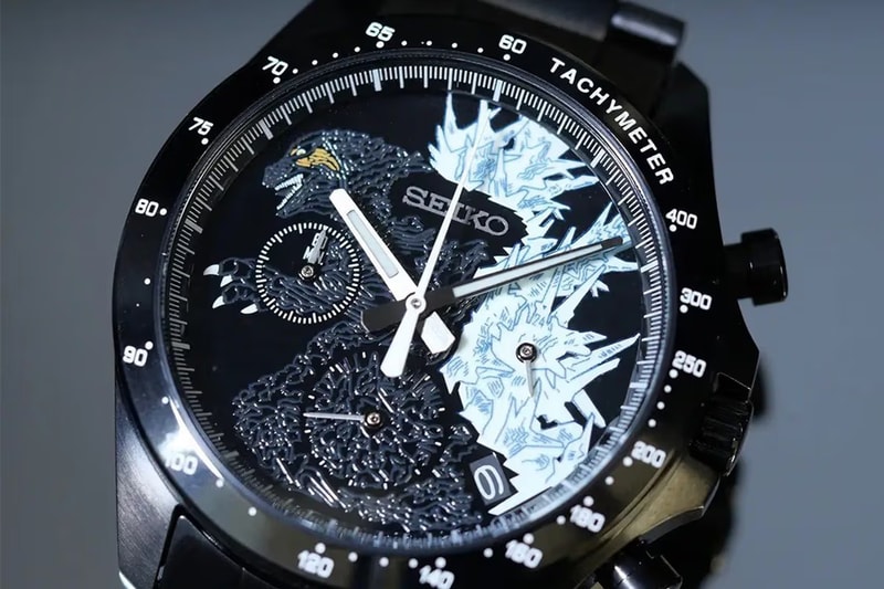 背鰭會發光，SEIKO 推出《哥斯拉-1.0》聯名錶款