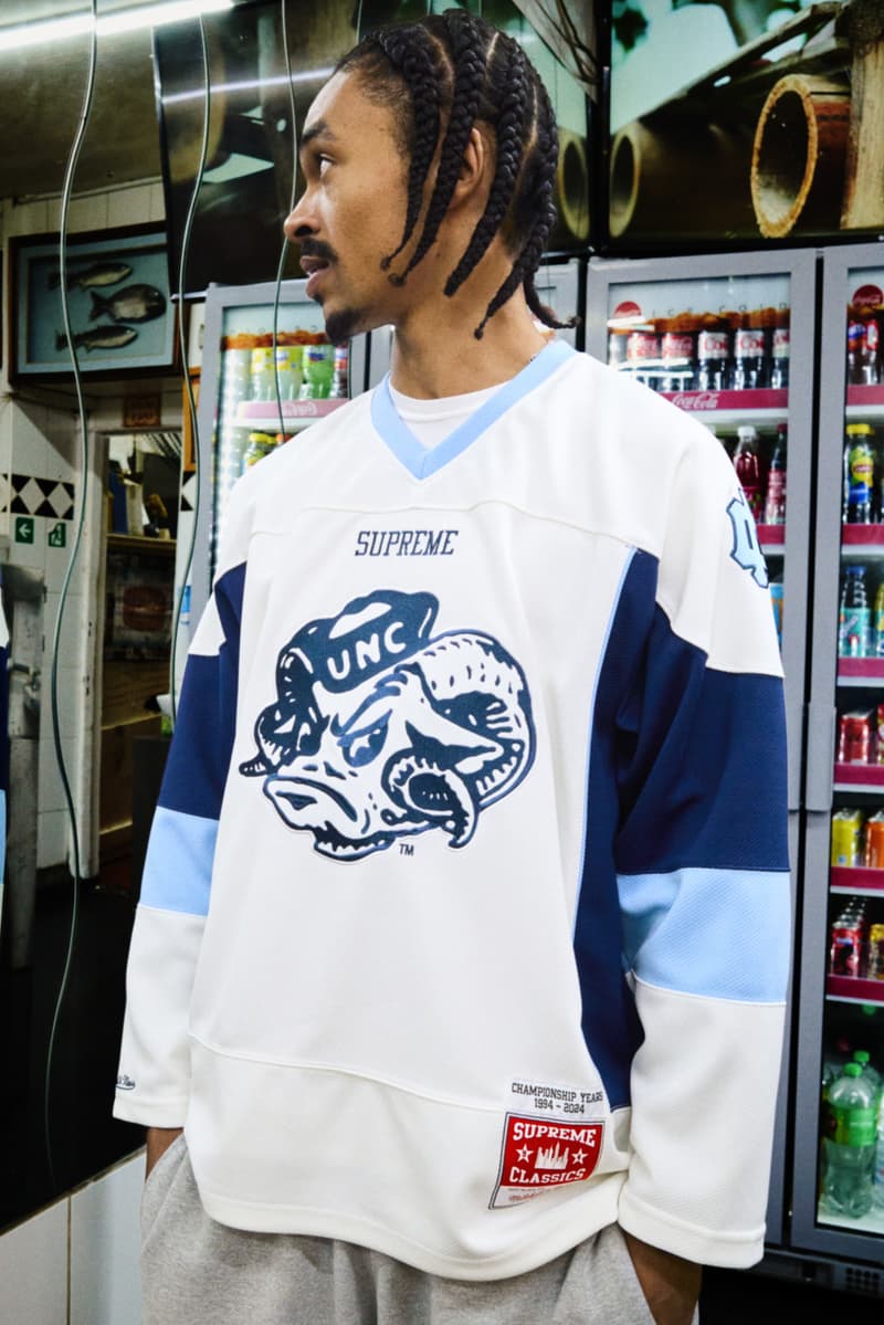 Supreme 携手 Mitchell & Ness 推出 NCAA 球队系列