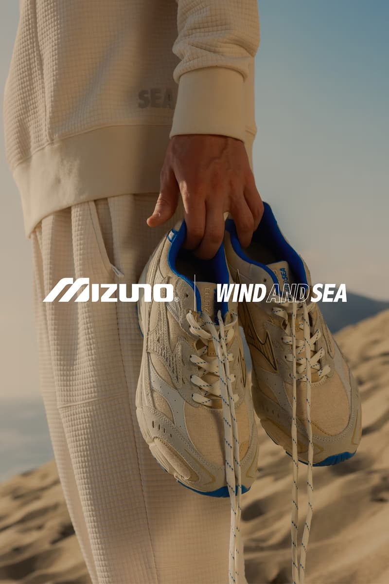 Mizuno x WIND AND SEA 最新联名鞋款發佈