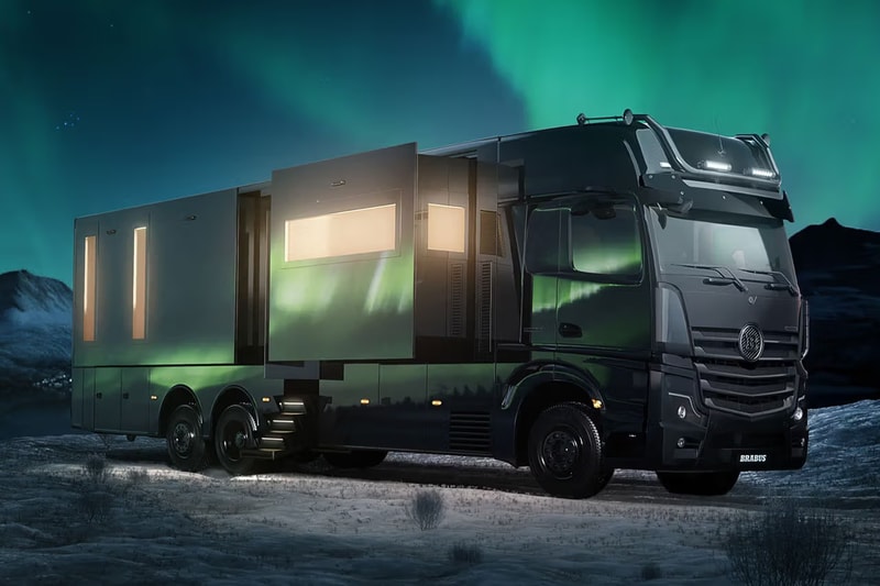 Brabus 發表全新「黑化移動城堡」豪改卡車 BIG BOY 1200