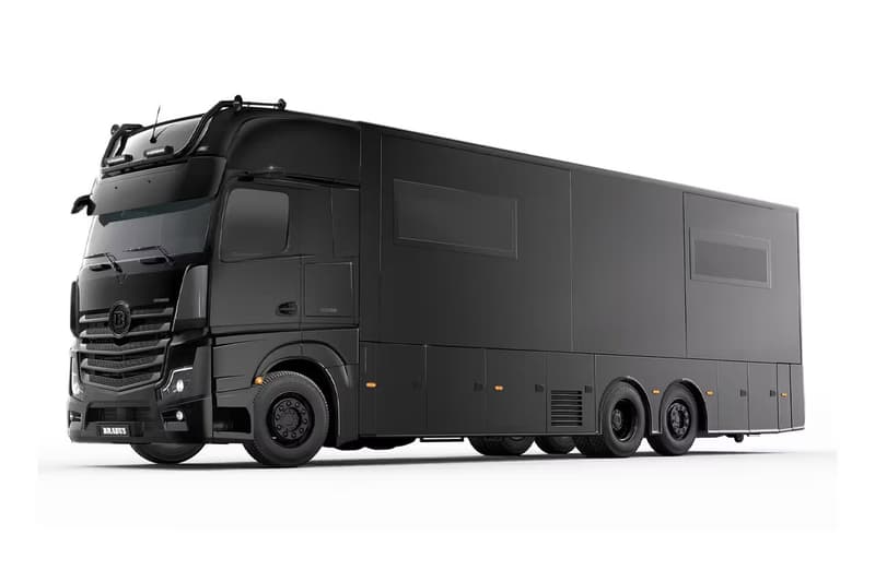 Brabus 發表全新「黑化移動城堡」豪改卡車 BIG BOY 1200