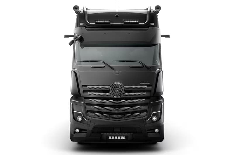 Brabus 發表全新「黑化移動城堡」豪改卡車 BIG BOY 1200
