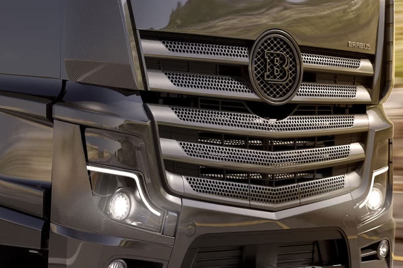 Brabus 發表全新「黑化移動城堡」豪改卡車 BIG BOY 1200