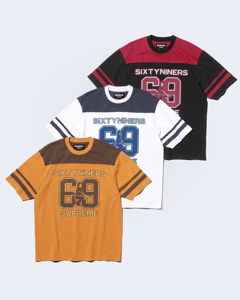 Supreme x HYSTERIC GLAMOUR 2024 秋季联名系列登场