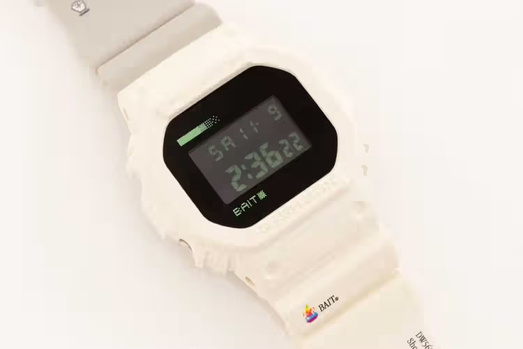 BAIT x G-SHOCK 發佈最新  DW-5600 聯名錶款