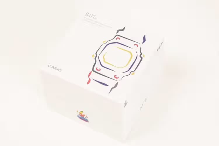 BAIT x G-SHOCK 發佈最新  DW-5600 聯名錶款