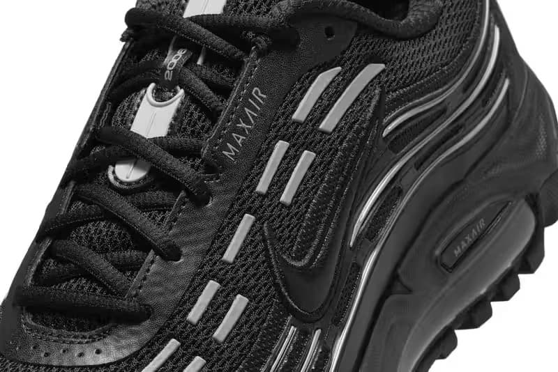 Nike Air Max TL 2.5 全新配色「Black/Metallic Silver」官方圖輯、發售情報公開