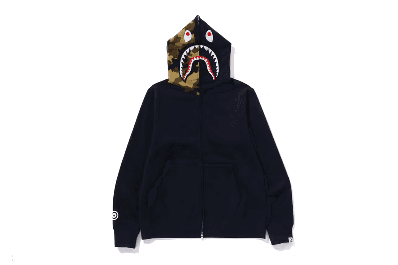 BAPE 重新推出原始版本「鯊魚外套 Shark Hoodie」