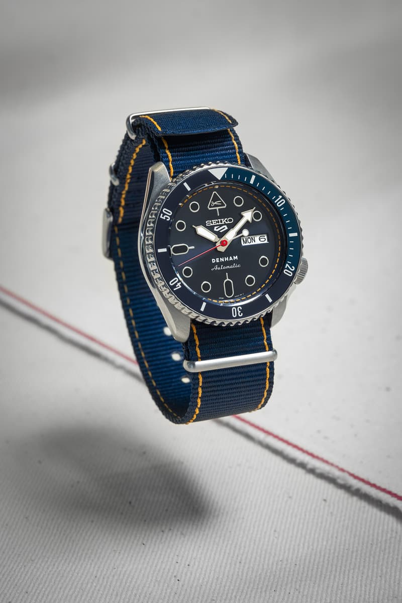 DENHAM 联手 SEIKO 打造联名限定腕表「Jeanmaker's Watch」