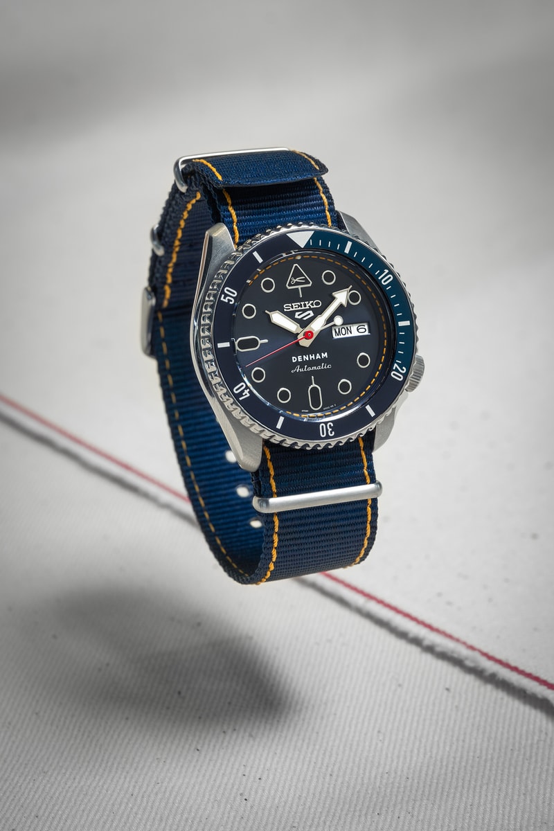 DENHAM 联手 SEIKO 打造联名限定腕表「Jeanmaker's Watch」
