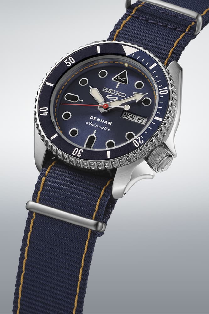 DENHAM 联手 SEIKO 打造联名限定腕表「Jeanmaker's Watch」