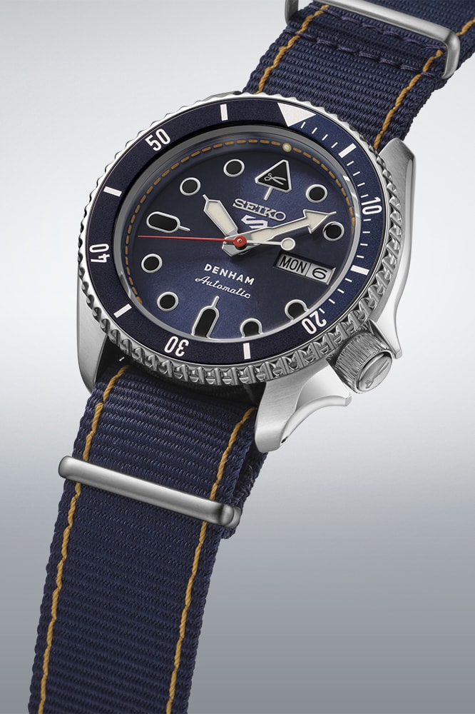 DENHAM 联手 SEIKO 打造联名限定腕表「Jeanmaker's Watch」
