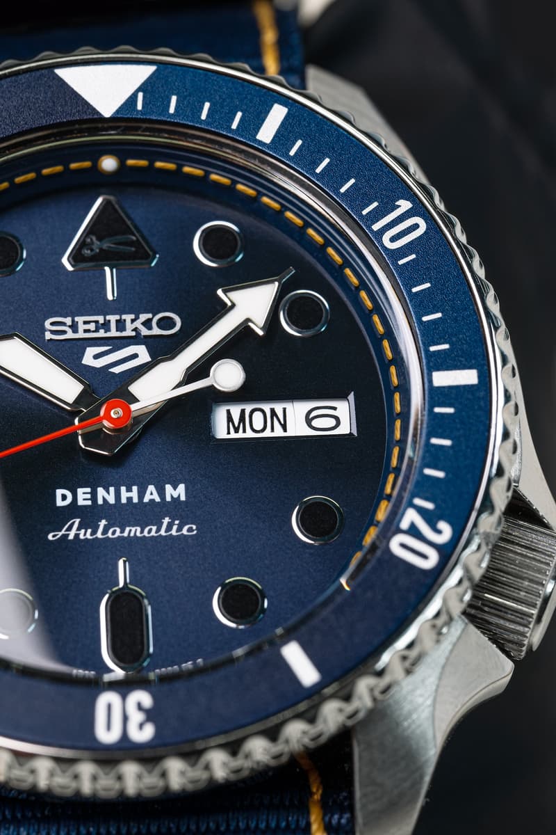 DENHAM 联手 SEIKO 打造联名限定腕表「Jeanmaker's Watch」