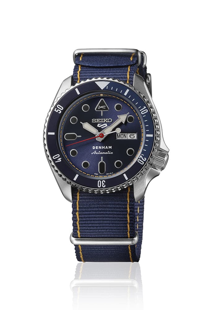 DENHAM 联手 SEIKO 打造联名限定腕表「Jeanmaker's Watch」