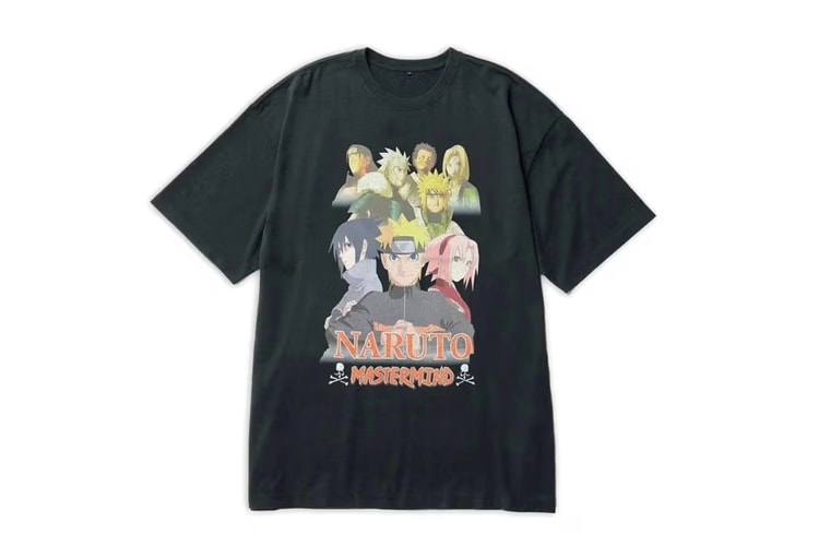 《火影忍者》x mastermind JAPAN 最新聯名系列 T-Shirt 發佈