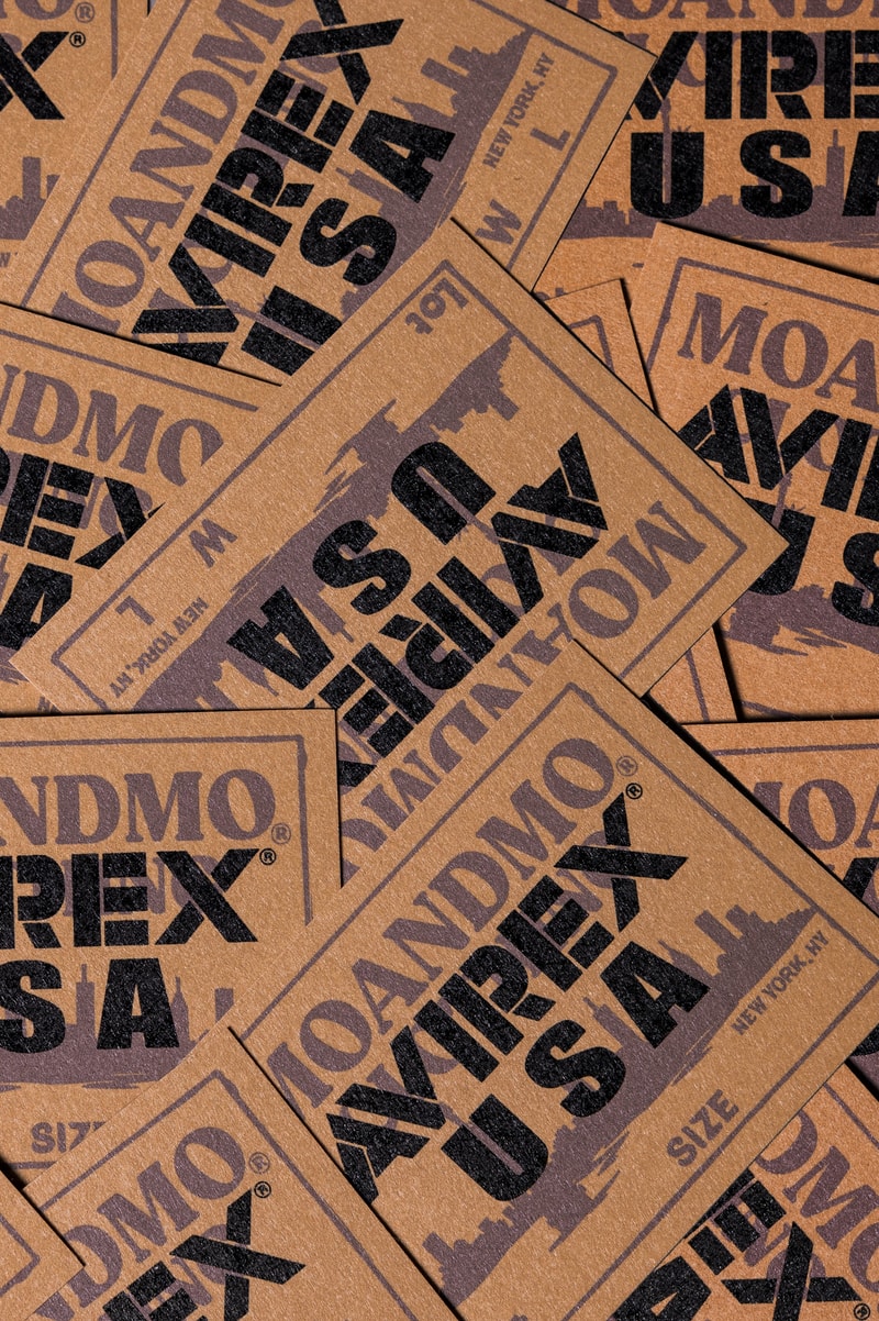 AVIREX × MOANDMO CLOTHING 联名系列发布