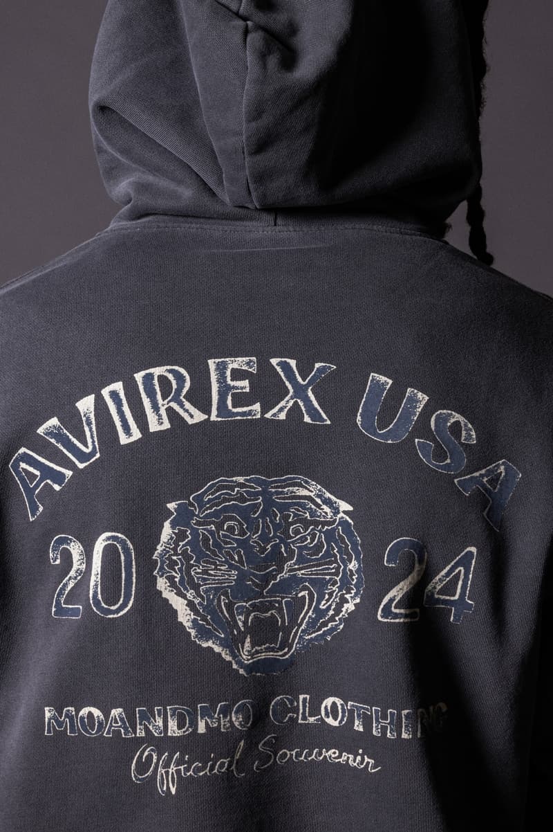 AVIREX × MOANDMO CLOTHING 联名系列发布