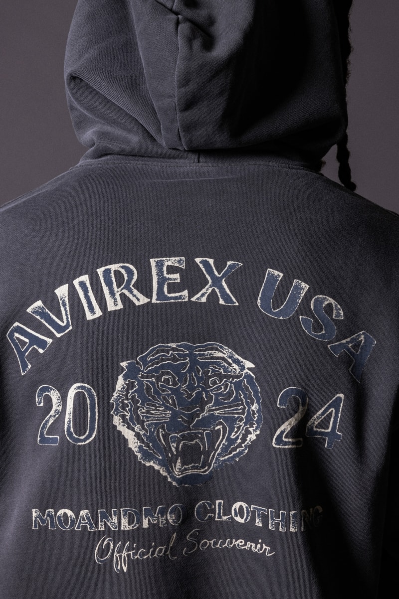 AVIREX × MOANDMO CLOTHING 联名系列发布