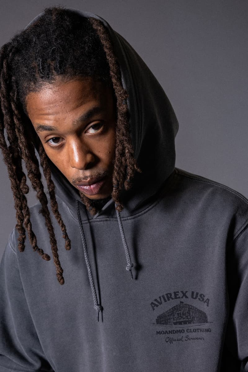 AVIREX × MOANDMO CLOTHING 联名系列发布