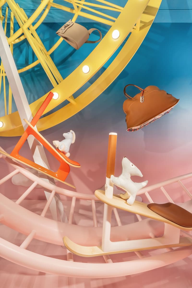 美国艺术家 EJ Hill 为上海「爱马仕之家」打造《「骑」梦游园》