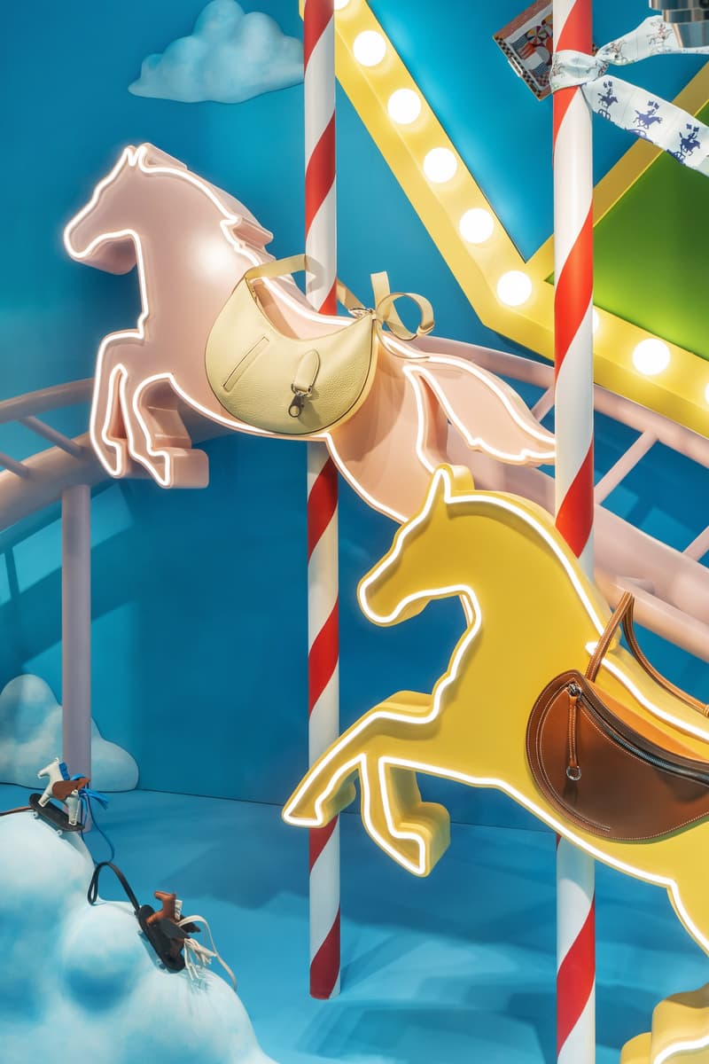 美国艺术家 EJ Hill 为上海「爱马仕之家」打造《「骑」梦游园》