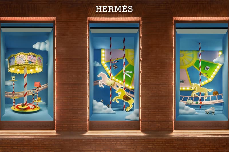美国艺术家 EJ Hill 为上海「爱马仕之家」打造《「骑」梦游园》