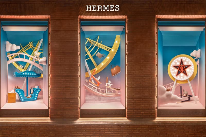 美国艺术家 EJ Hill 为上海「爱马仕之家」打造《「骑」梦游园》