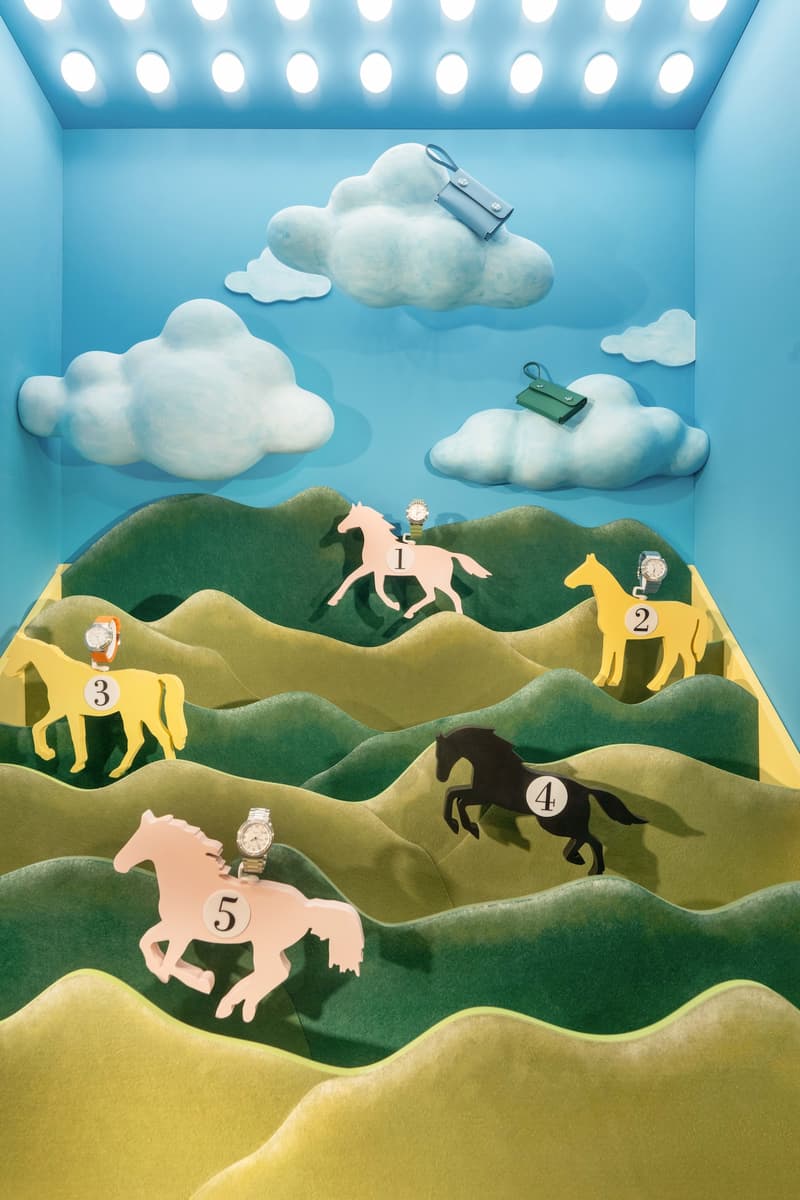 美国艺术家 EJ Hill 为上海「爱马仕之家」打造《「骑」梦游园》