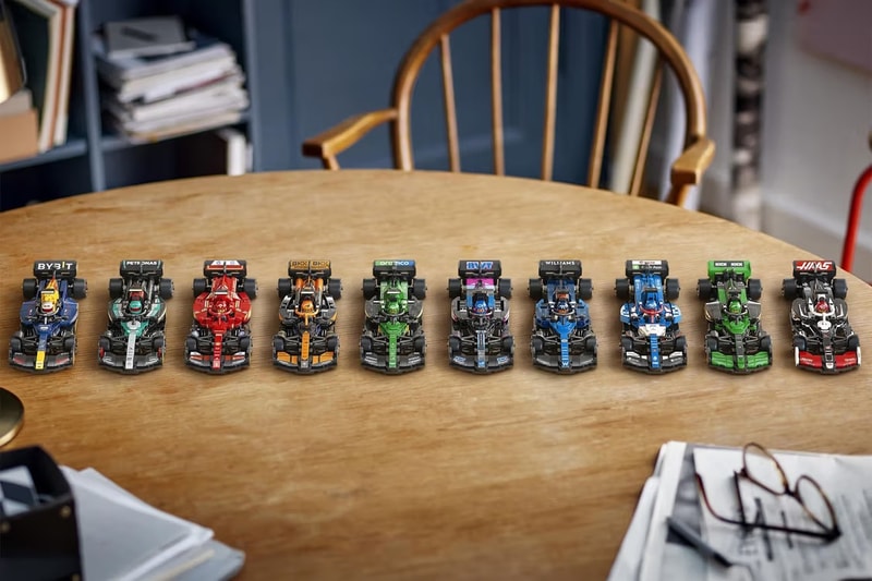 LEGO 攜手 Formula 1 推出首回合作積木套裝