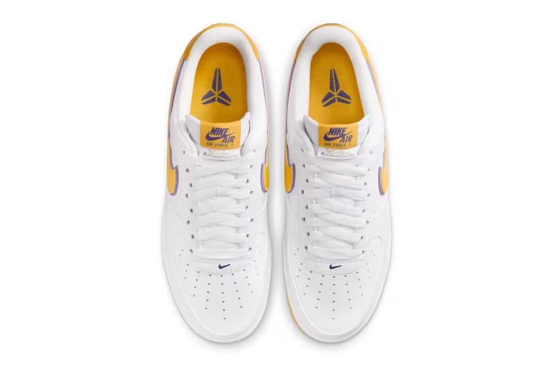 Kobe Bryant x Nike Air Force 1 Low「Home」公開