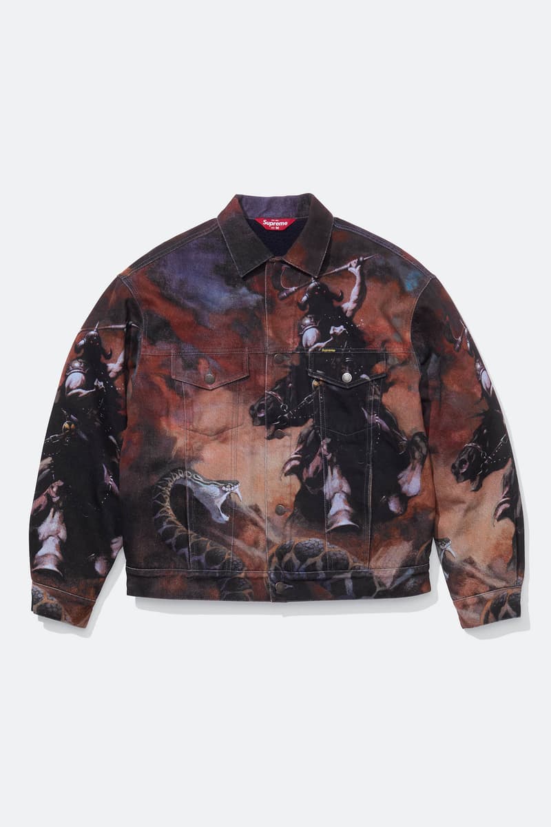 Supreme x Frank Frazetta 2024 秋季合作系列发布