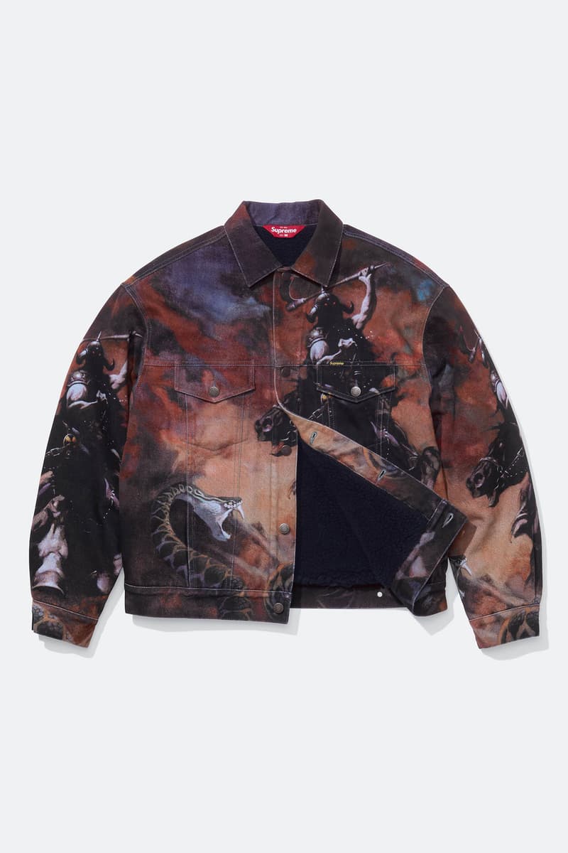 Supreme x Frank Frazetta 2024 秋季合作系列发布
