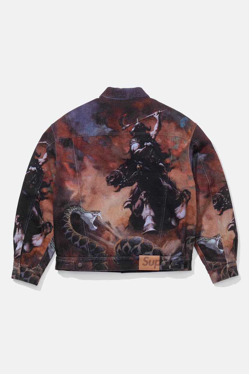 Supreme x Frank Frazetta 2024 秋季合作系列发布