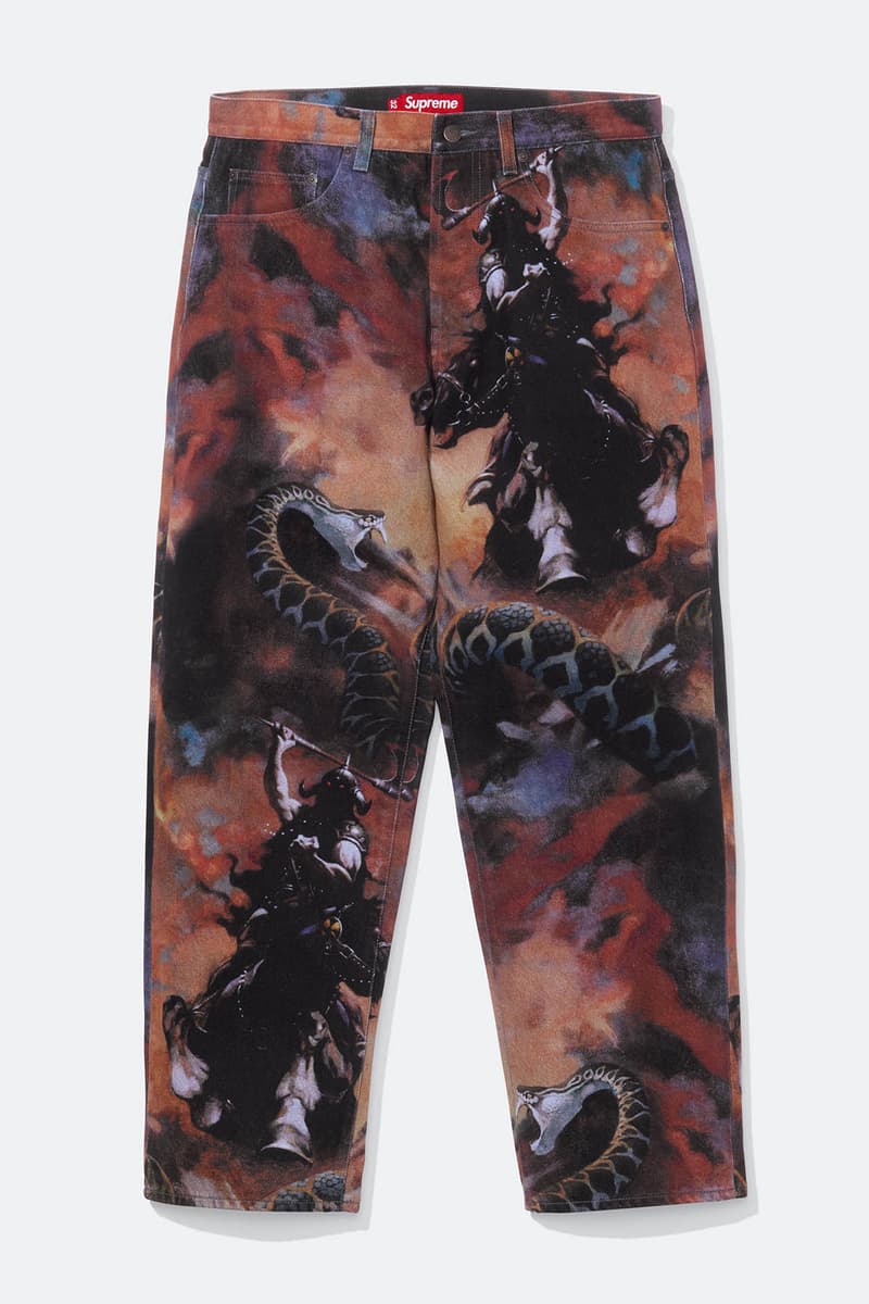 Supreme x Frank Frazetta 2024 秋季合作系列发布