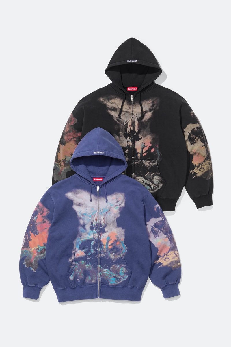 Supreme x Frank Frazetta 2024 秋季合作系列发布