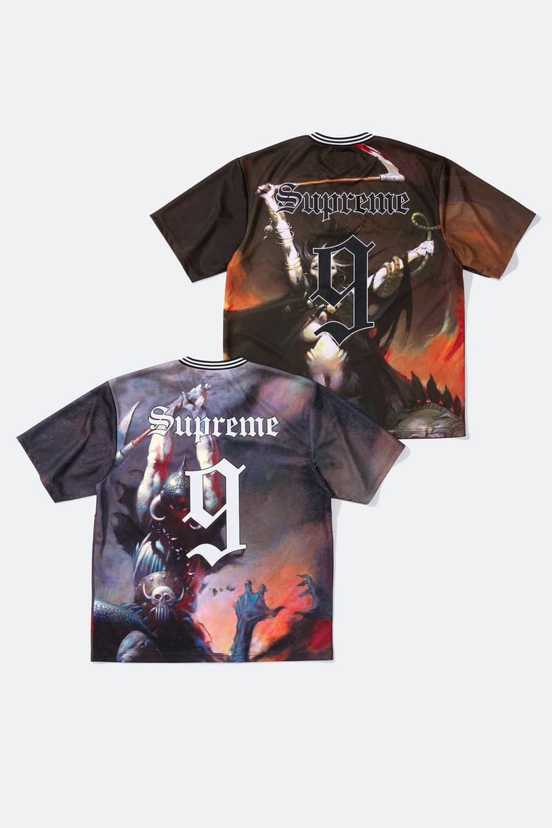 Supreme x Frank Frazetta 2024 秋季合作系列发布