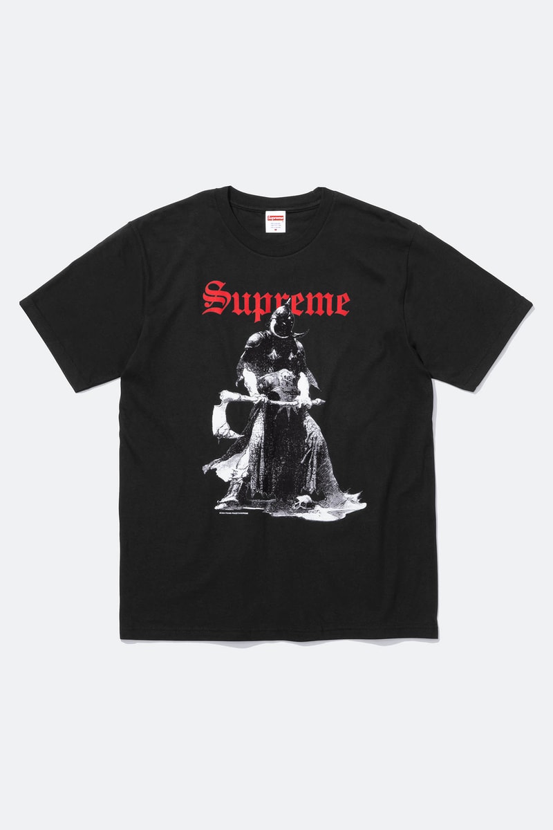 Supreme x Frank Frazetta 2024 秋季合作系列发布
