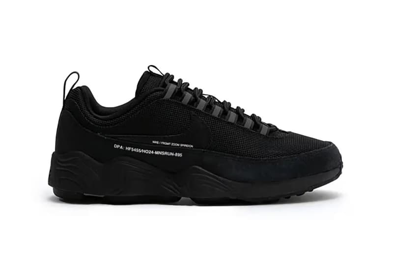 fragment design x Nike Air Zoom Spiridon 最新联名系列率先公開