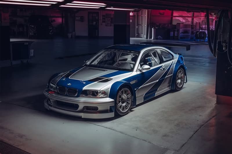 BMW 打造經典賽車遊戲《极品飞车：最高通缉》代表性車款 E46 M3 GTR