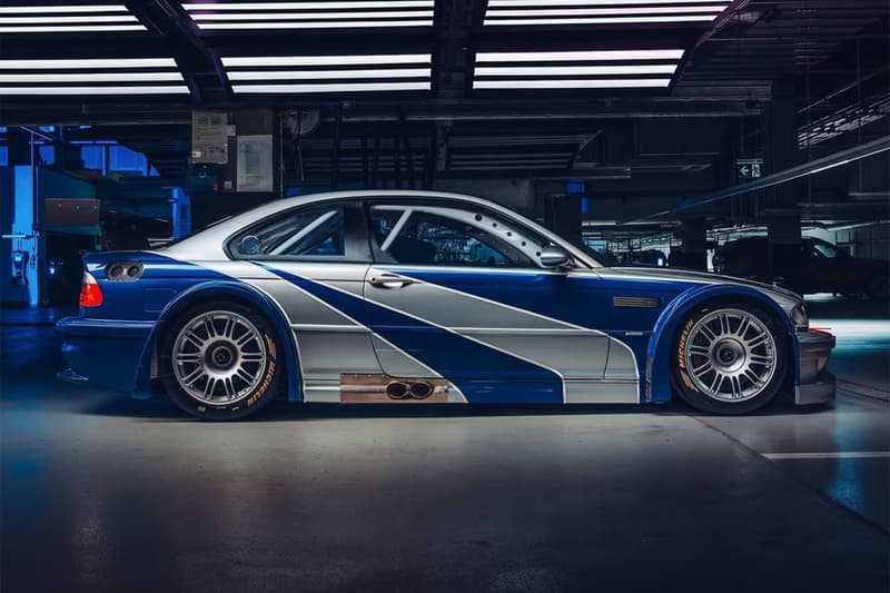 BMW 打造經典賽車遊戲《极品飞车：最高通缉》代表性車款 E46 M3 GTR