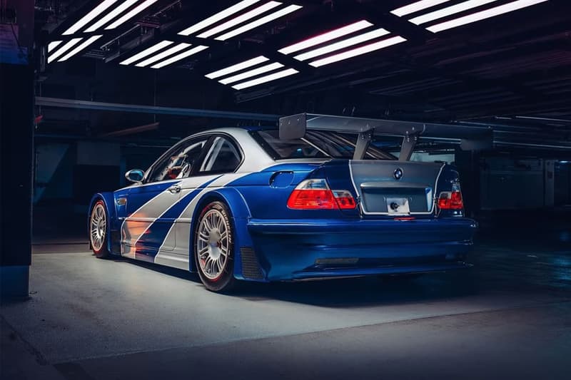BMW 打造經典賽車遊戲《极品飞车：最高通缉》代表性車款 E46 M3 GTR