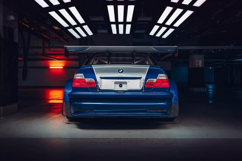 BMW 打造經典賽車遊戲《极品飞车：最高通缉》代表性車款 E46 M3 GTR