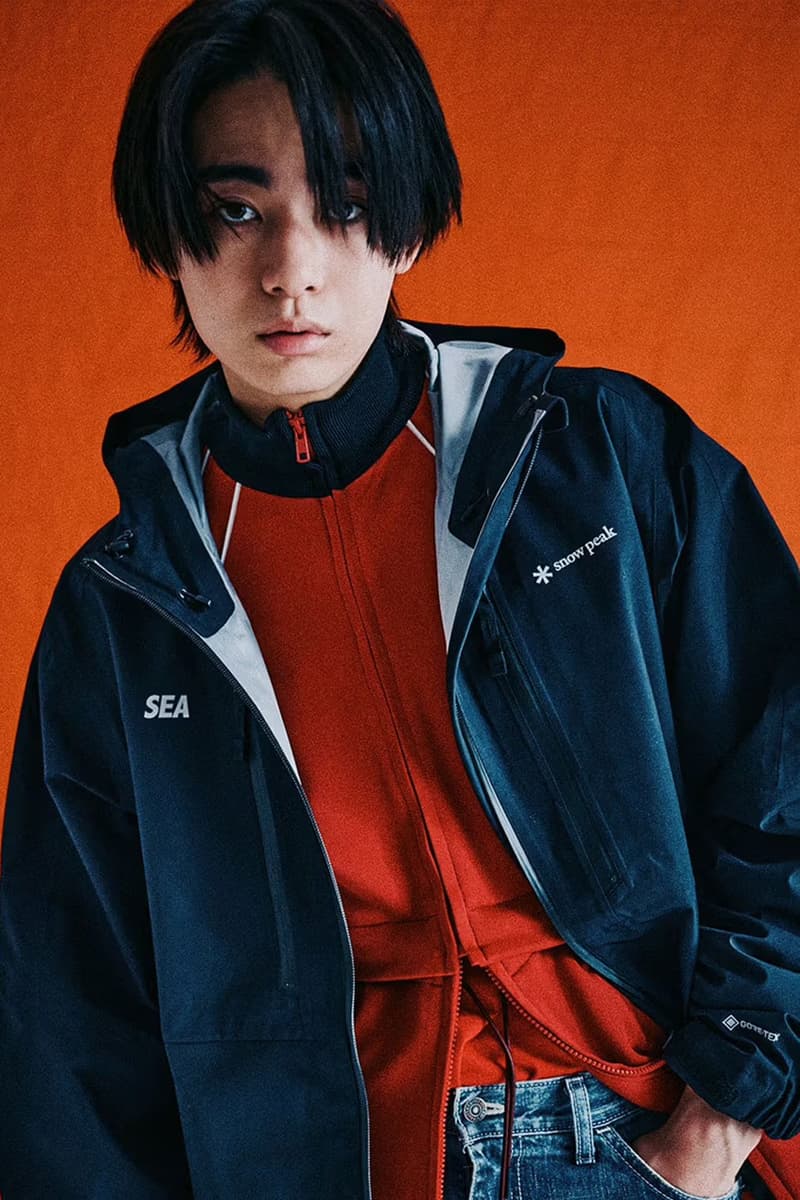 Snow Peak x WIND AND SEA 2024 冬季联名胶囊系列发布