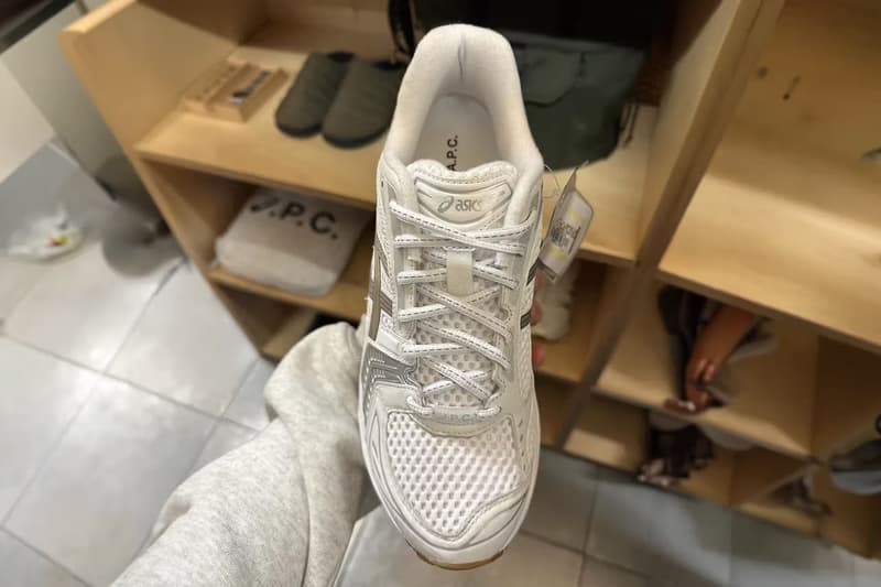 A.P.C. x ASICS GEL-KAYANO 14「White」最新联名鞋款率先亮相