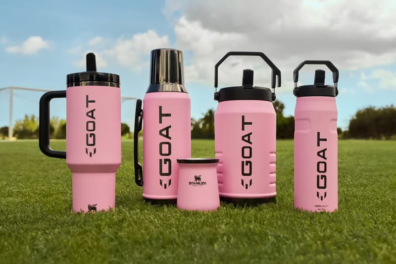 Lionel Messi x Stanley 最新联名系列水瓶发布