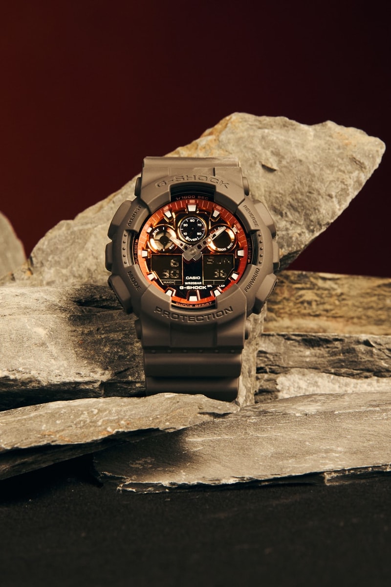 G-SHOCK 推出 Flame Inside 系列，重塑经典 GA-100、GA-2100 型号