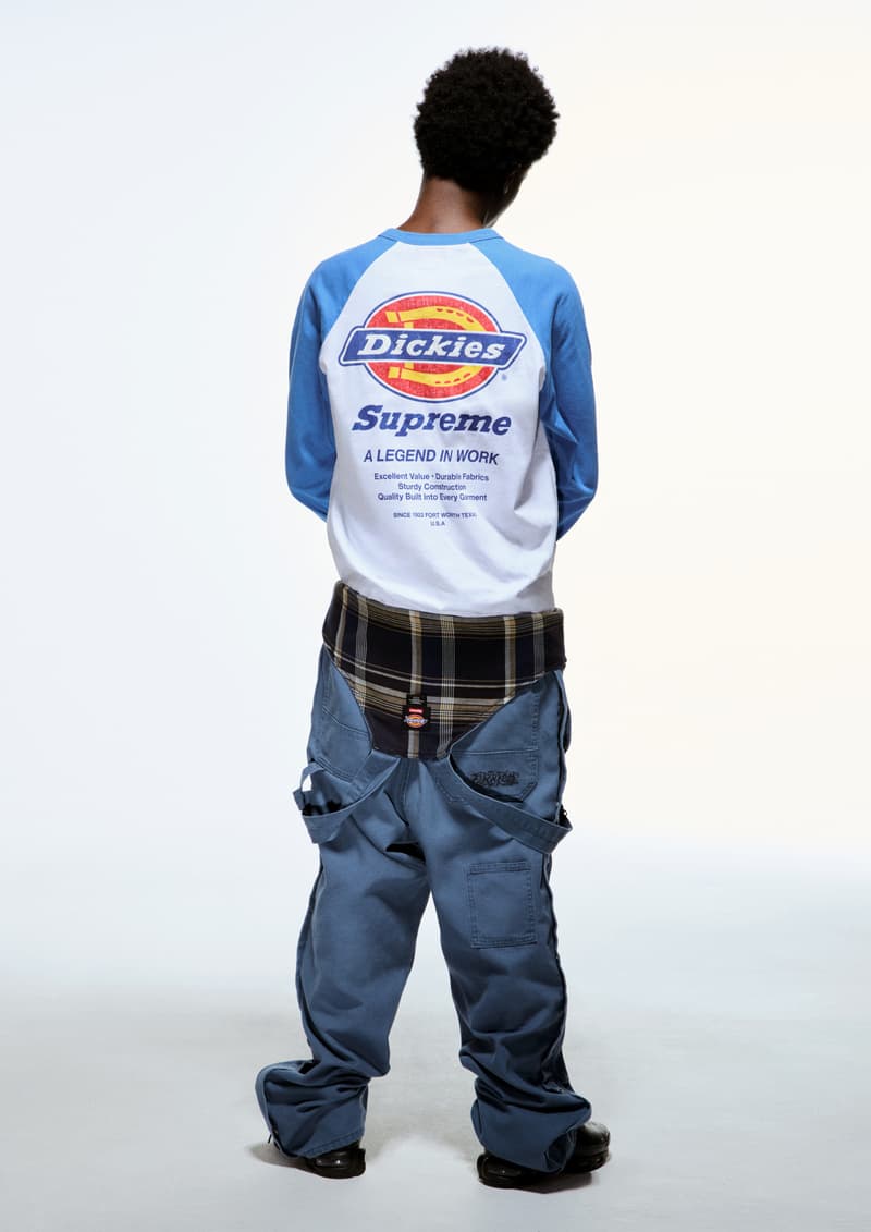 Supreme 与 Dickies 发布 2024 秋季最新合作系列