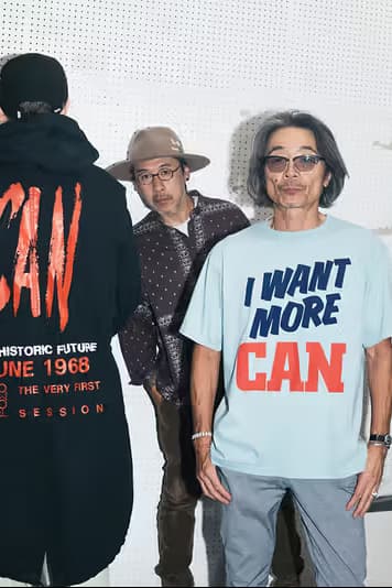 UNDERCOVER RECORDS 攜手實驗搖滾樂團 CAN 打造最新聯名系列