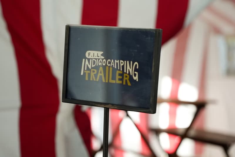 率先走進 visvim 最新 F.I.L. INDIGO CAMPING TRAILER 香港淺水灣期間限定店